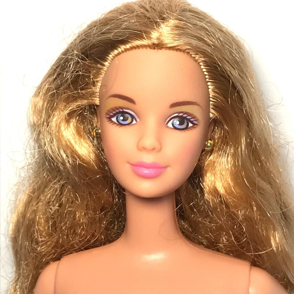 Nude Barbie 1997 Childrens Collector Sleeping Beauty Blonde Mackie 18586 Doll